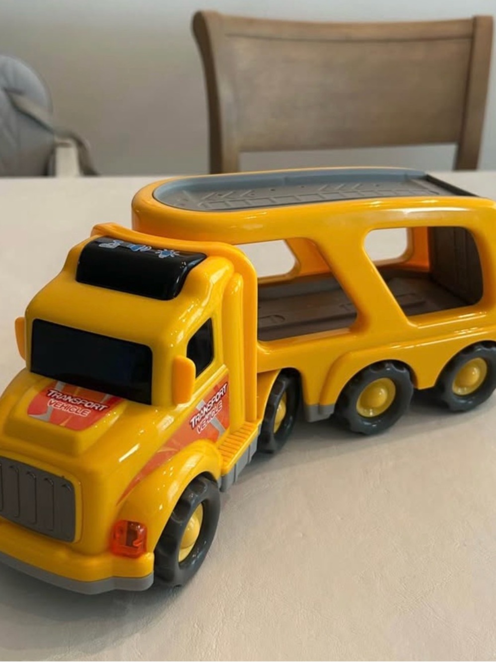 Transport Truck and Trailer